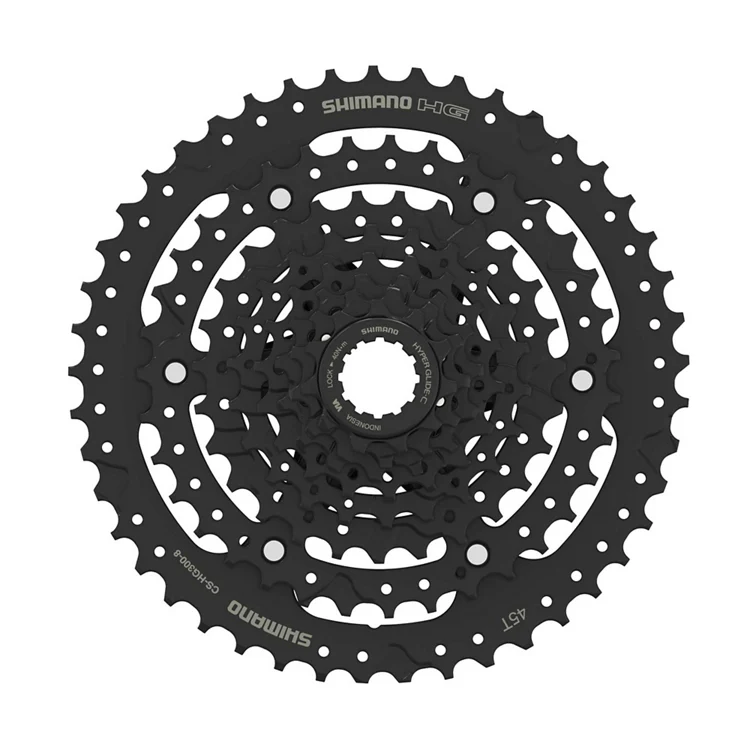 SHIMANO ESSA CS-HG300 8 SPEED CASSETTE (BLACK)